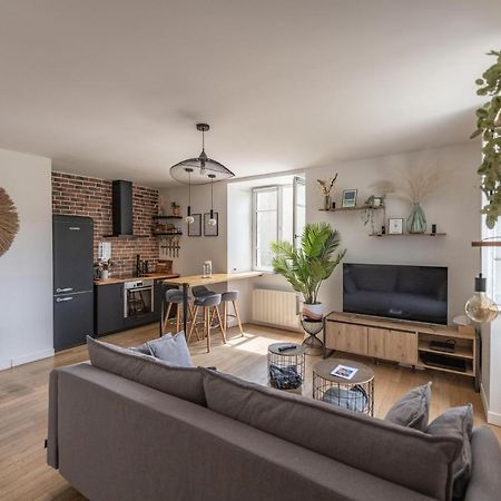 Appartement T2 - Vue Imprenable Sur La Cathedrale Quimper Eksteriør bilde