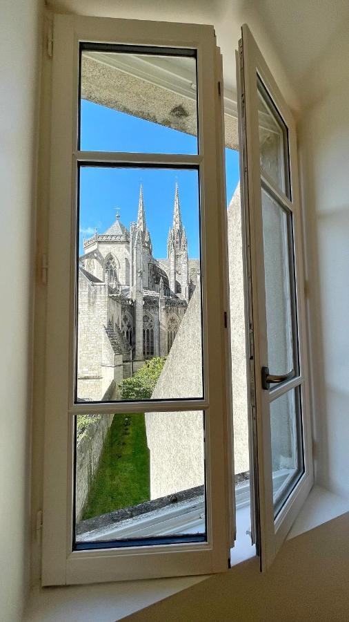Appartement T2 - Vue Imprenable Sur La Cathedrale Quimper Eksteriør bilde