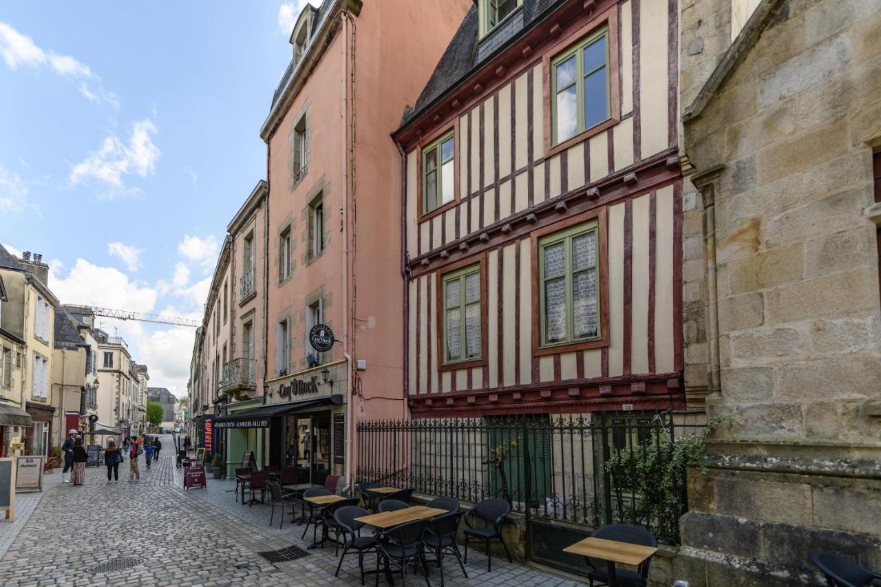 Appartement T2 - Vue Imprenable Sur La Cathedrale Quimper Eksteriør bilde